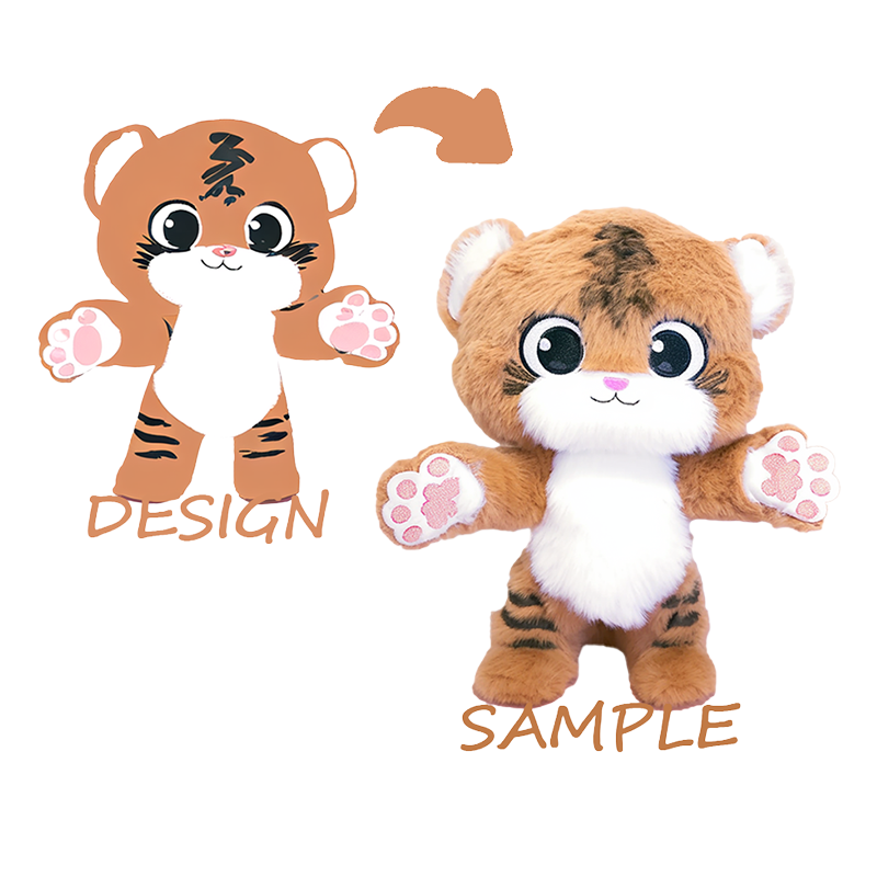 Brugerdefinerede plys legetøj