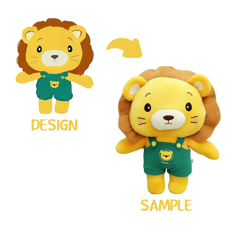 Brugerdefinerede plys legetøj